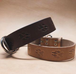 🐶 Einen handgefertigten Lederhalsband für Hunde können Sie hier bestellen:...